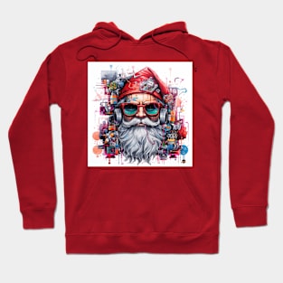 Santa Claus & Cyberpunk Hoodie